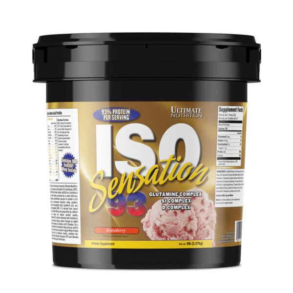 ULTIMATE NUTRITION ISO Sensation 93 71 serv. - Image 6